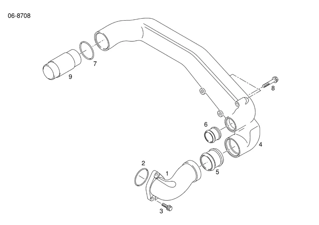 Buy Coolant Pipe Rear