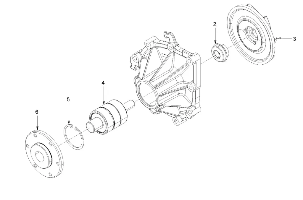 Buy Coolant Pump Components 51.06500-6642/6675