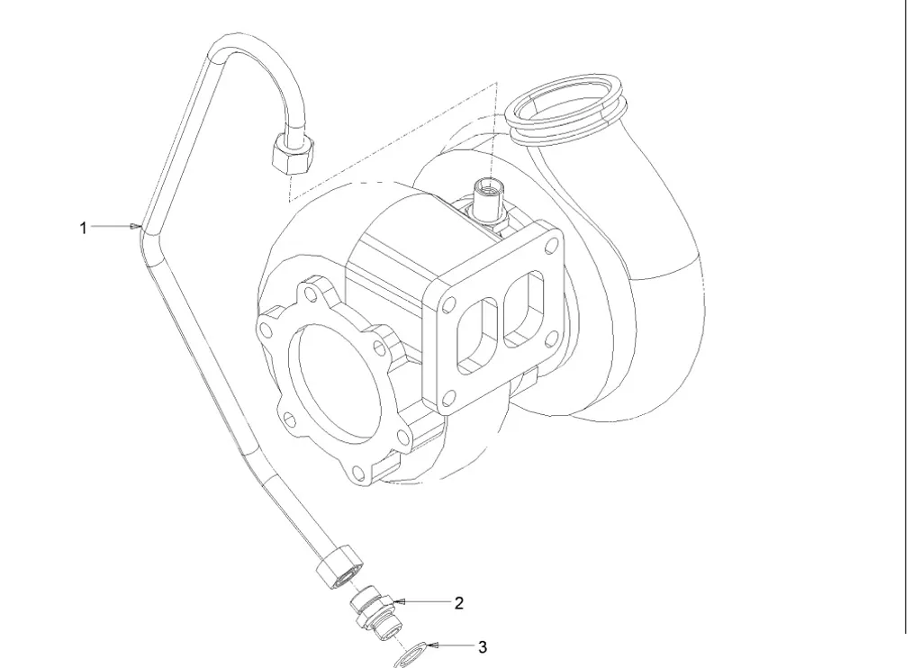 Buy Turbocharger Oil Pressure Pipe