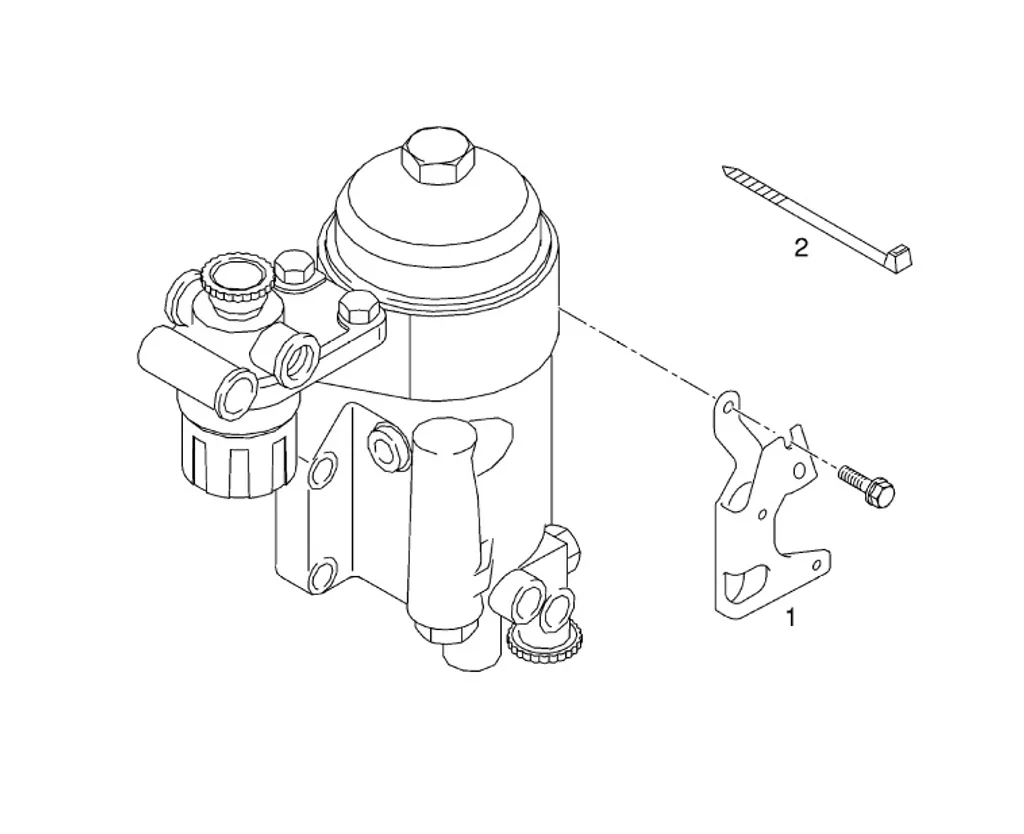 Buy Bowden Cable Bracket On Fuel Filter