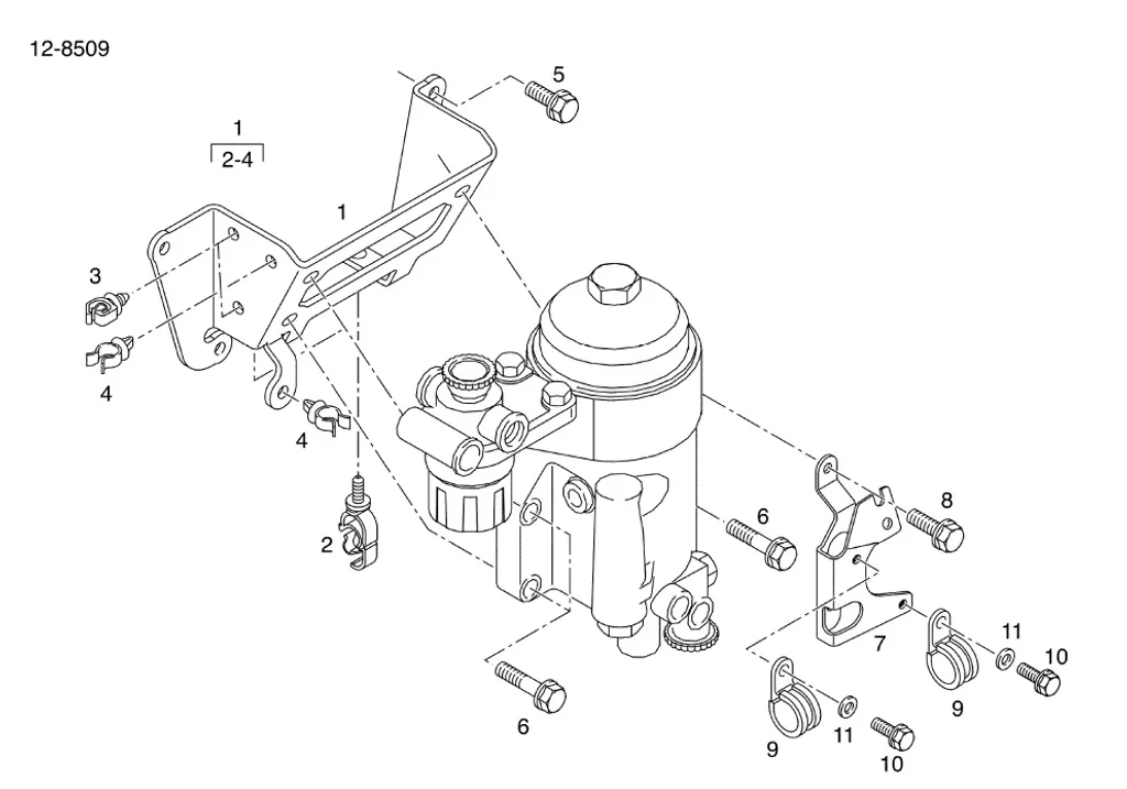 Buy Fuel Filter Mounting Parts