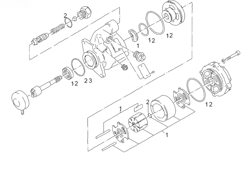 Vane Type Pump Repair Kits
